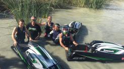 Jonathan Rea tries out the 2017 Kawasaki JetSki SX-R