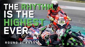 Embedded thumbnail for WorldSBK Assen | I feel the rhythm is the highest ever!